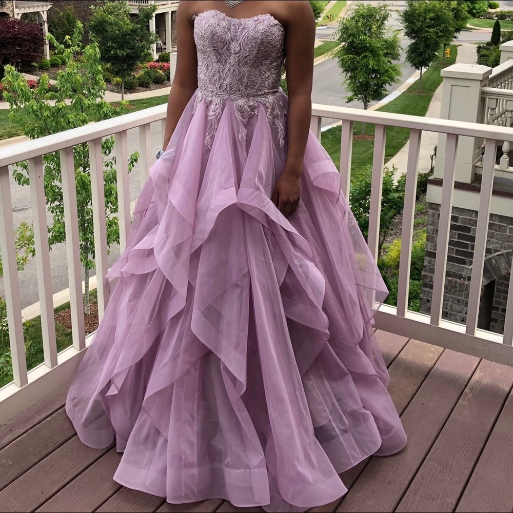 Sherri Hill Prom Dress|Lavender|Size 6|Worn Once